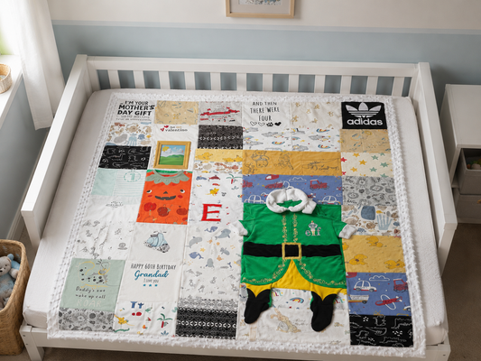 Made to Order Memory Baby Grow Blanket