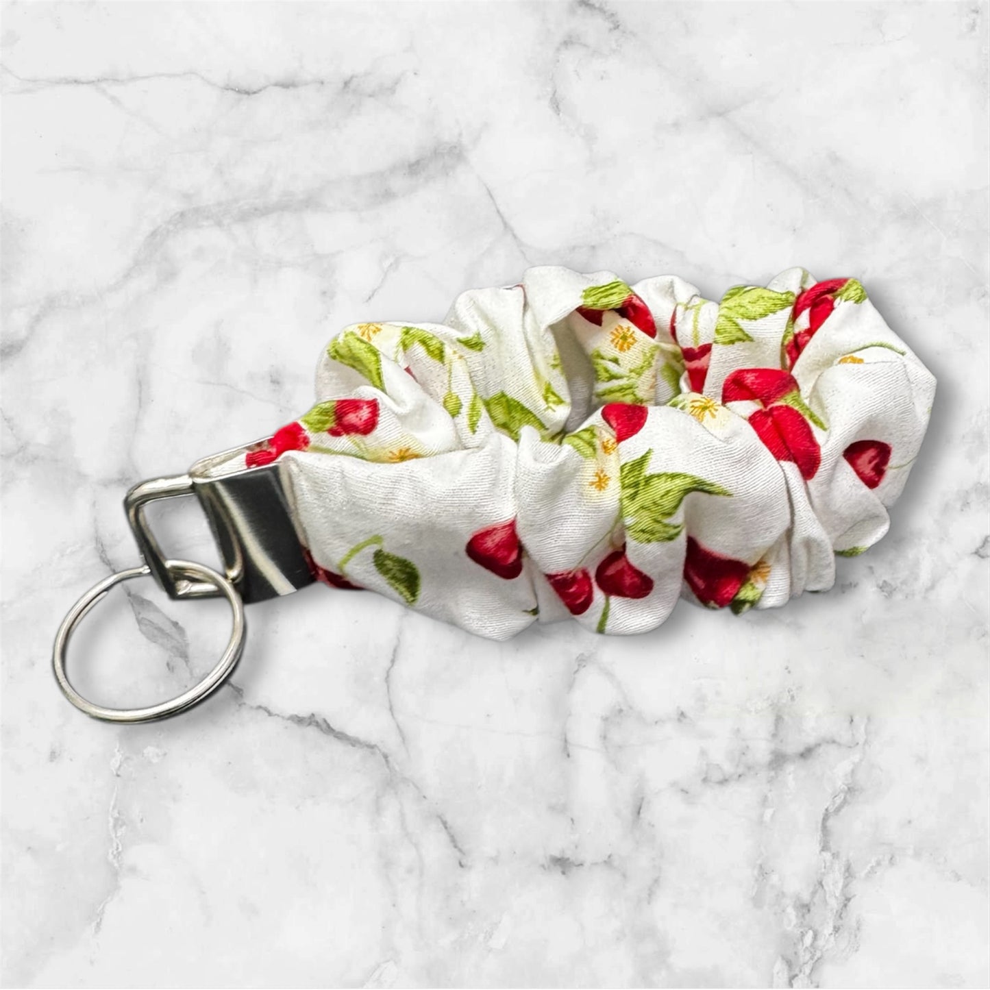Handmade Scrunchie Keyring