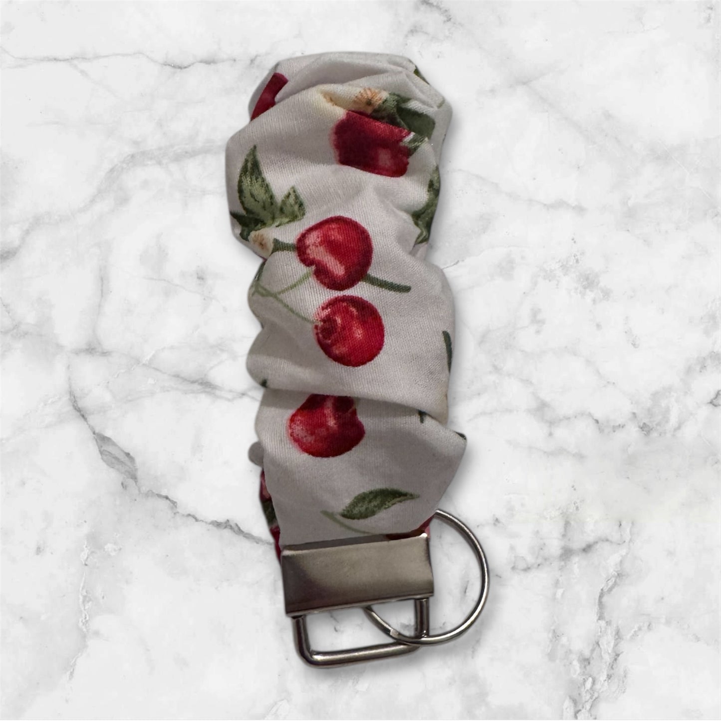 Handmade Scrunchie Keyring