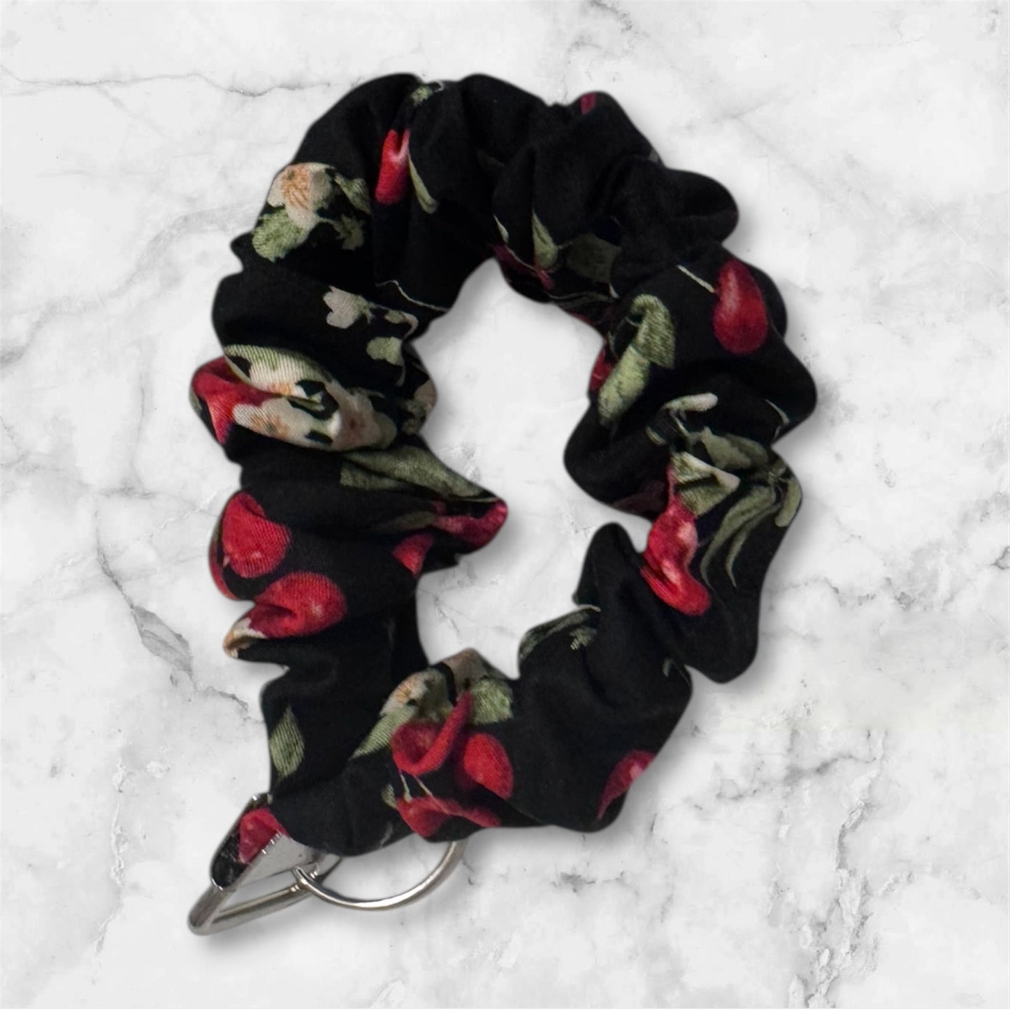 Handmade Scrunchie Keyring