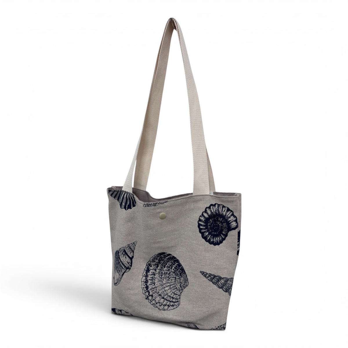 Handmade Mini Tote Bag – Linen Feel Fabric
