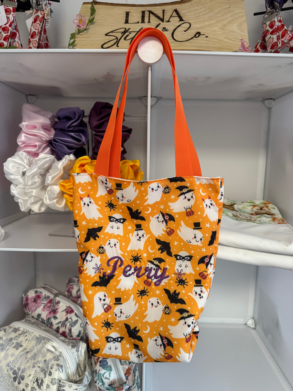 Personalised Halloween Mini Tote Bag