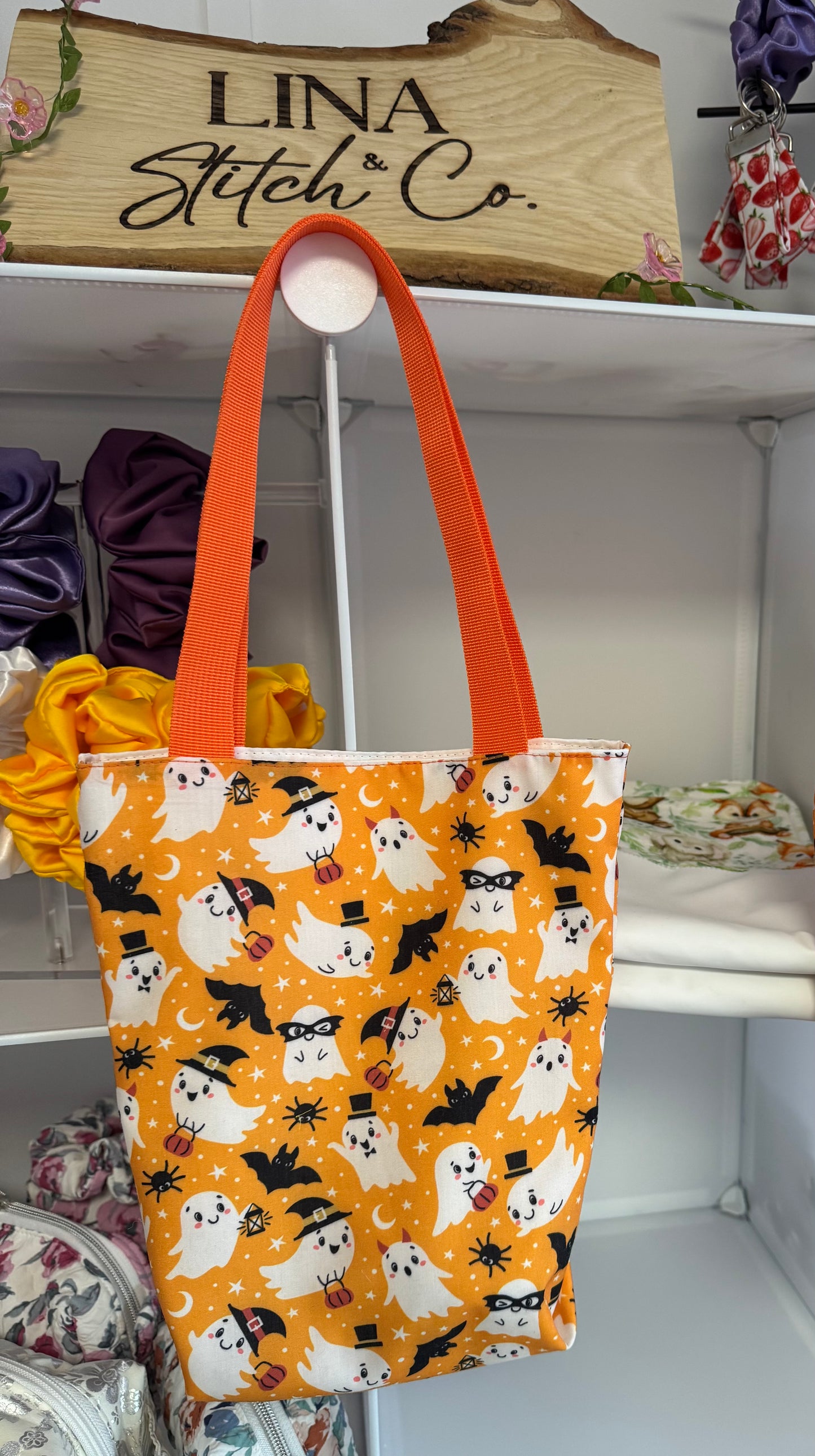 Personalised Halloween Mini Tote Bag